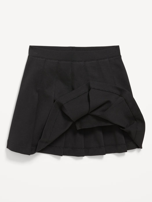 School Uniform Pleated Knit Skort for Girls