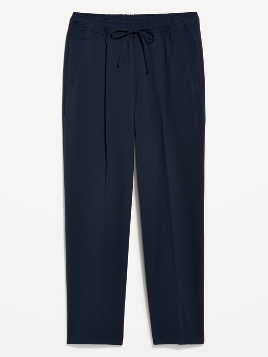 High-Waisted Billie Straight Ankle Trouser