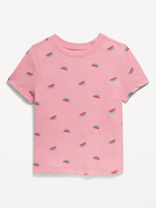 Short-Sleeve Printed T-Shirt for Toddler Girls
