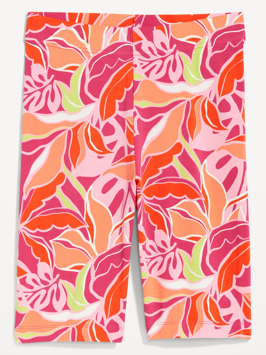 High-Waisted Biker Shorts -- 10-inch inseam