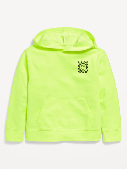 Long-Sleeve Graphic Pullover Hoodie for Boys