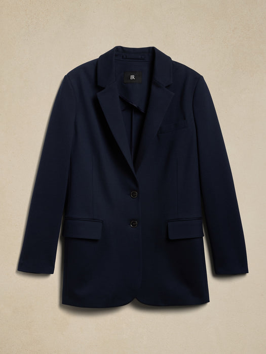 Relaxed Everywhere Ponte Blazer — GAP (International)