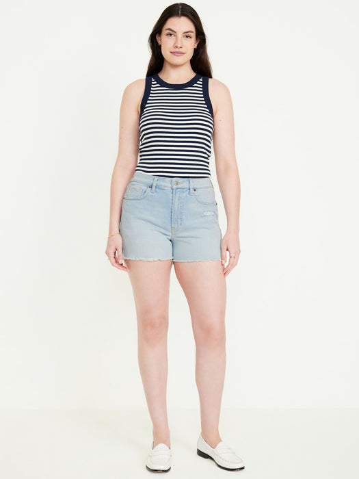 High-Waisted OG Jean Shorts -- 3-inch inseam