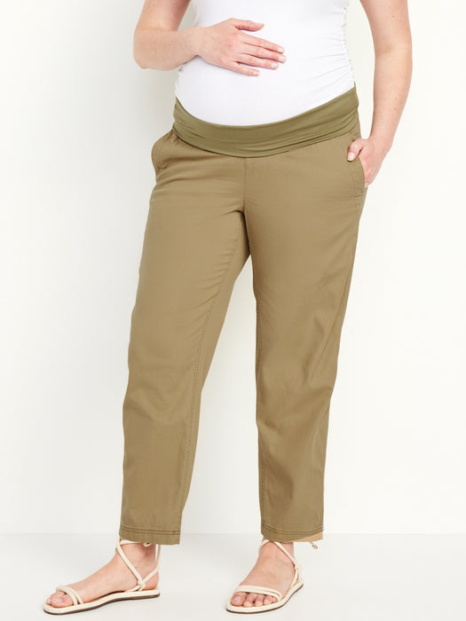 Umstands-Chino-Hose mit umklappbarem Bund
