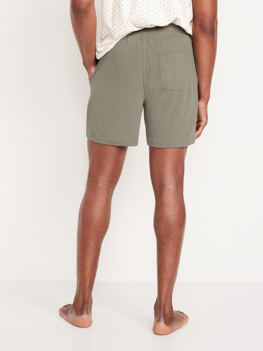 Jersey Pajama Shorts -- 6-inch inseam