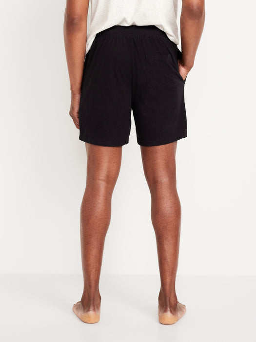 Jersey Pajama Shorts -- 6-inch inseam