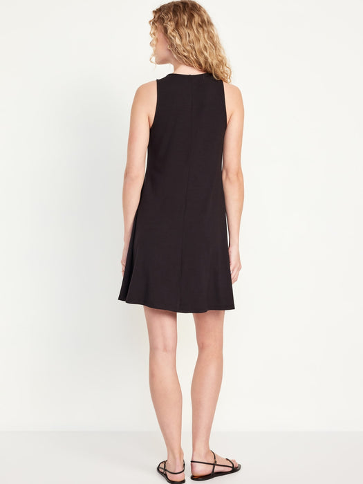 Sleeveless Mini Swing Dress