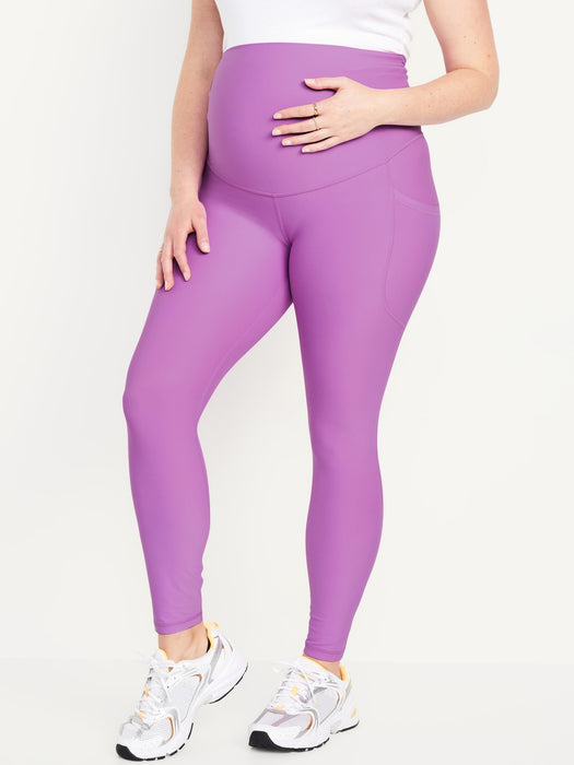 Maternity Full-Panel PowerSoft 7/8 Leggings