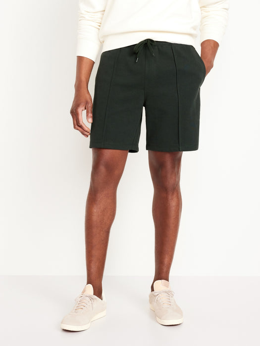 Relaxed Track Shorts -- 7-inch inseam