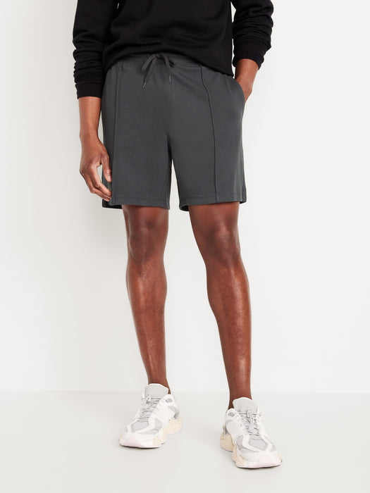 Relaxed Track Shorts -- 7-inch inseam