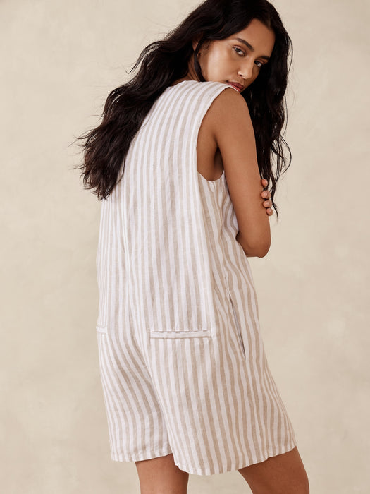 Pinnacles Linen Romper