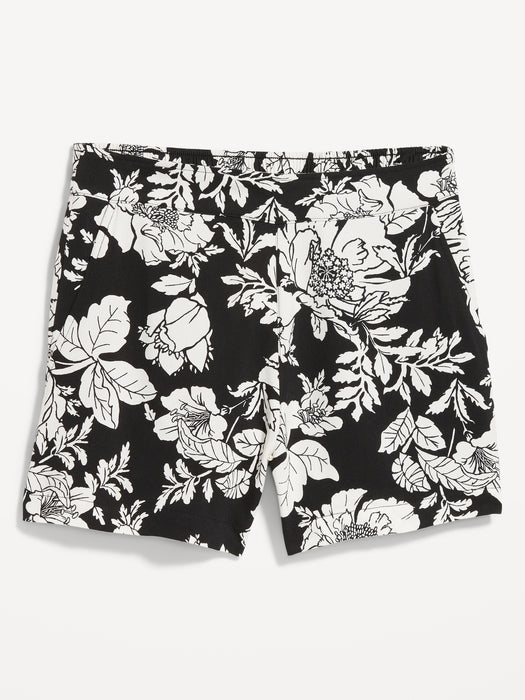 High-Waisted Playa Shorts -- 4-inch inseam