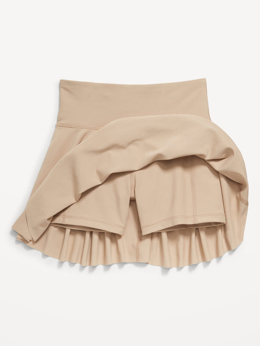 High-Waisted PowerSoft Skort for Girls