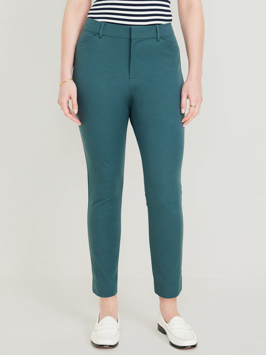 High-Waisted Pixie Skinny Ankle Pants