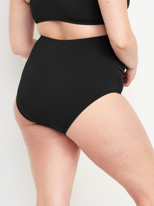 Maternity High-Waisted Swim Bottoms