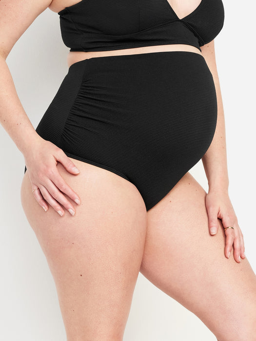 Maternity High-Waisted Swim Bottoms