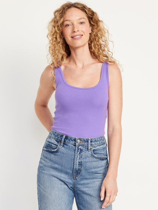 Rib-Knit First Layer Tank Top