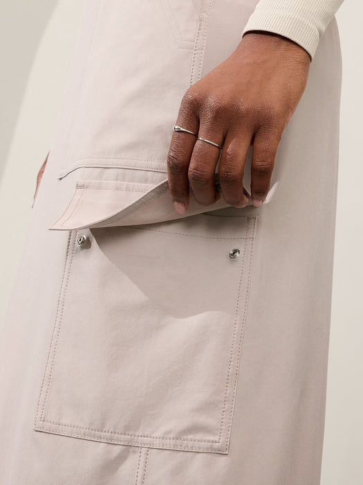 Brooklyn Heights High Rise Cargo Skirt