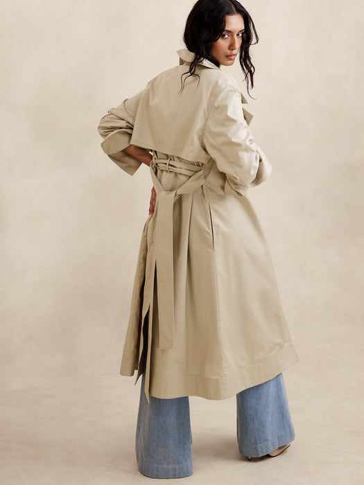 Cotton Trench Coat