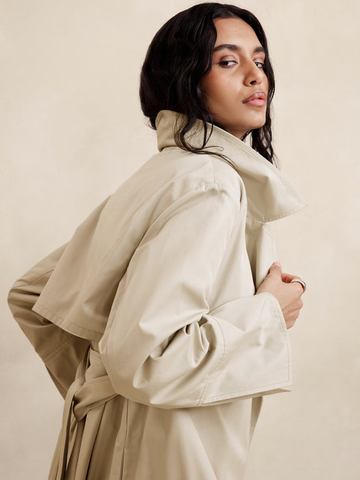 Cotton Trench Coat