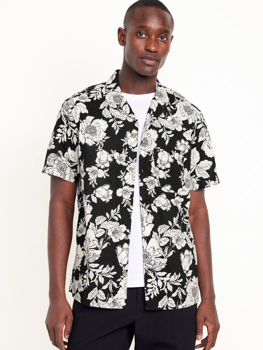 Short-Sleeve Camp Shirt