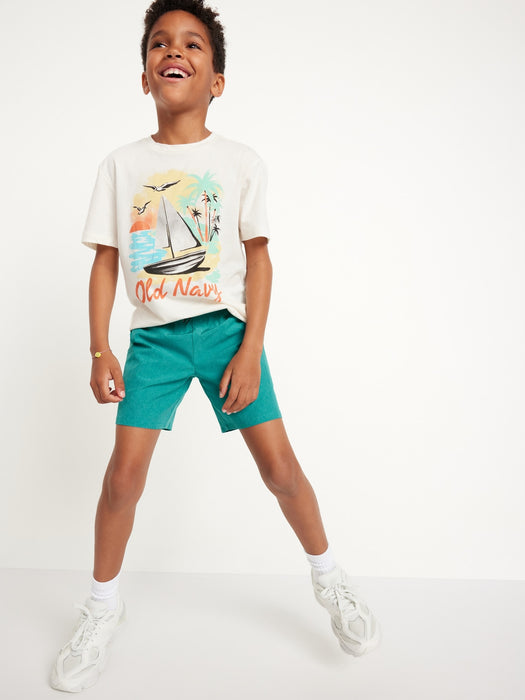 StretchTech Performance Jogger Short for Boys (Above Knee)