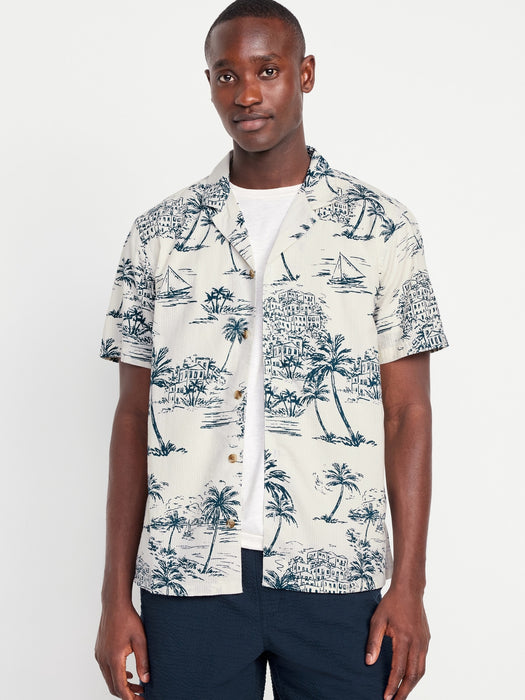 Short-Sleeve Camp Shirt