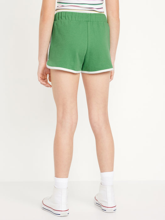 Dolphin-Hem Cheer Shorts for Girls