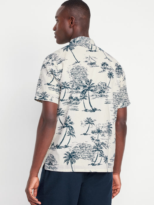 Short-Sleeve Camp Shirt