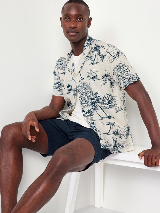 Short-Sleeve Camp Shirt