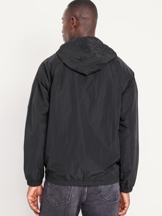 Water-Resistant Zip Jacket