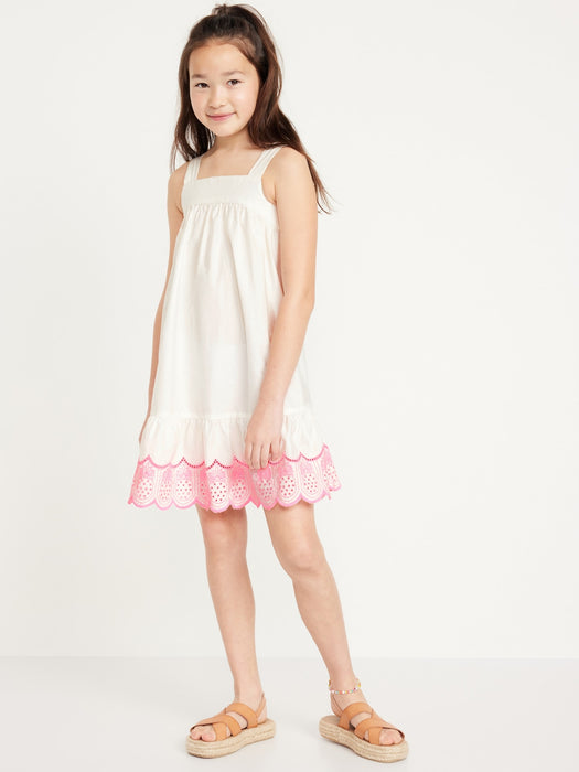 Sleeveless Swing Dress for Girls
