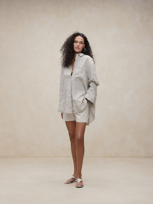 The Oversized Linen Shirt