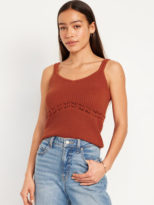Sweater-Knit Tank Top