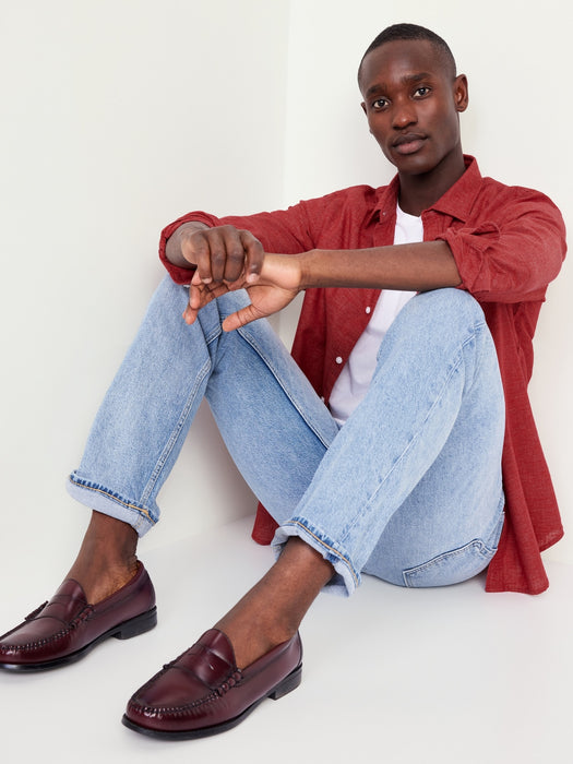 Classic Fit Everyday Linen-Blend Shirt