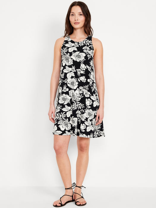 Sleeveless Mini Swing Dress