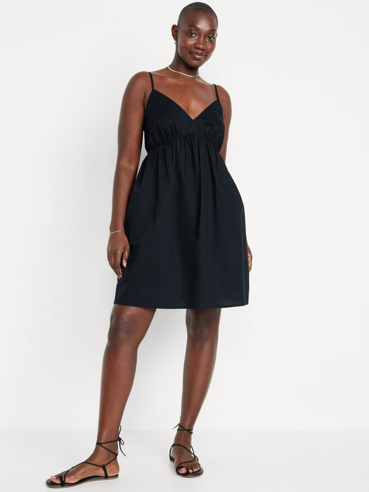 Sleeveless Mini Swing Dress