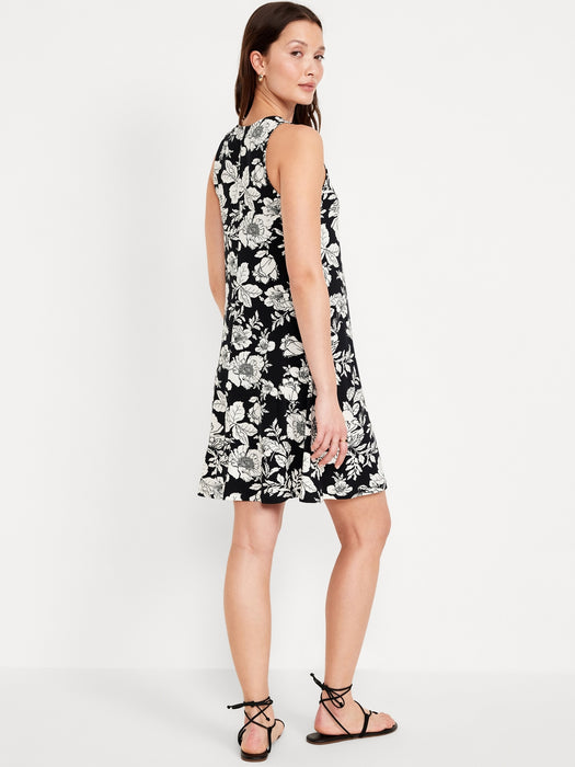 Sleeveless Mini Swing Dress