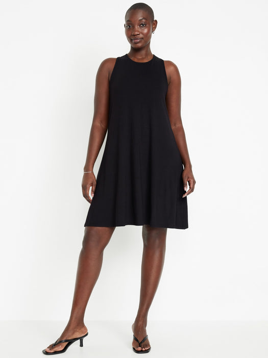 Sleeveless Mini Swing Dress