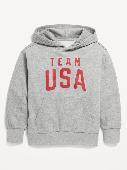 IOC Heritage© Graphic Gender-Neutral Pullover Hoodie for Kids