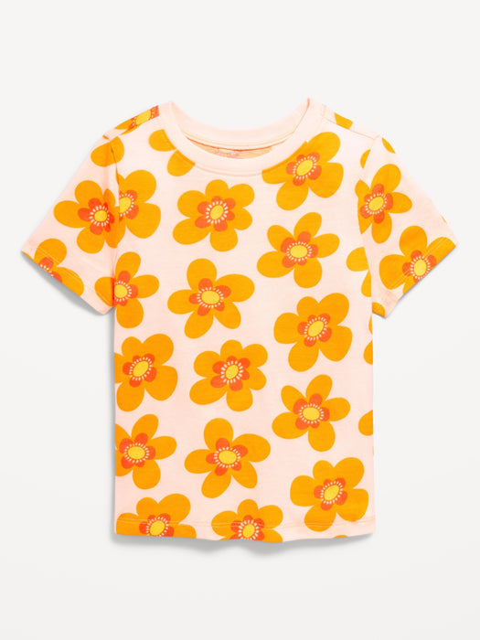 Short-Sleeve Printed T-Shirt for Toddler Girls