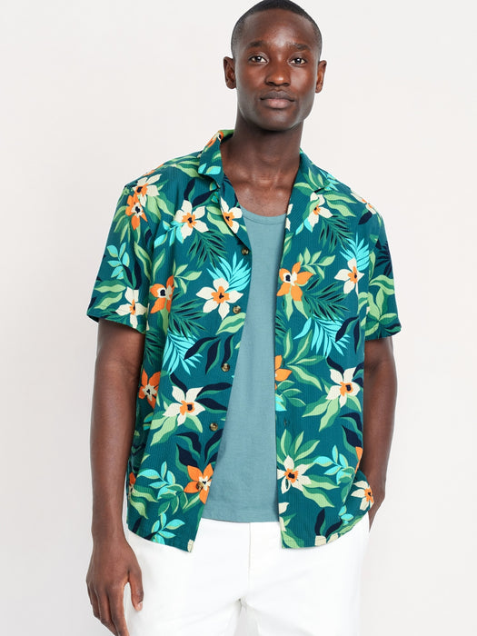 Short-Sleeve Camp Shirt