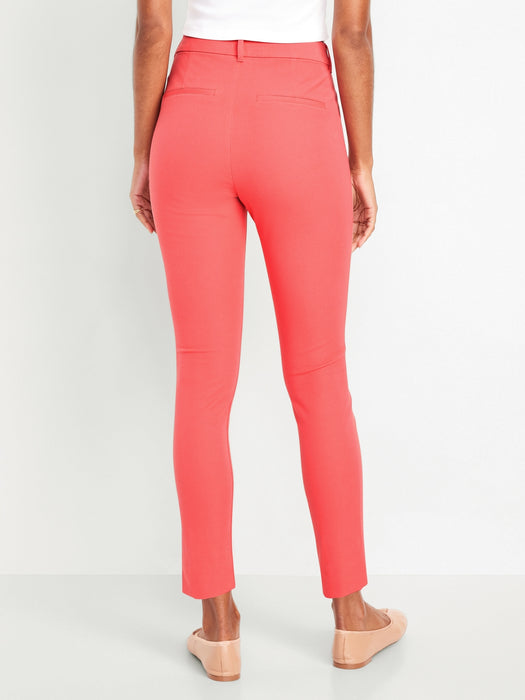 High-Waisted Pixie Skinny Ankle Pants