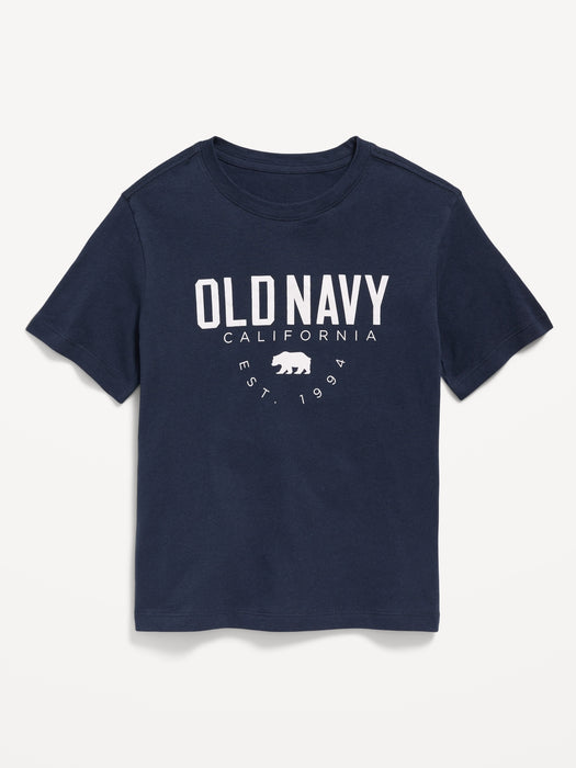 Short-Sleeve Logo-Graphic T-Shirt for Boys