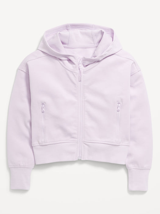 Dynamic Fleece Zip-Front Performance Hoodie for Girls