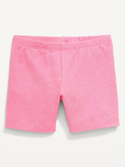 Shimmer Biker Shorts for Toddler Girls