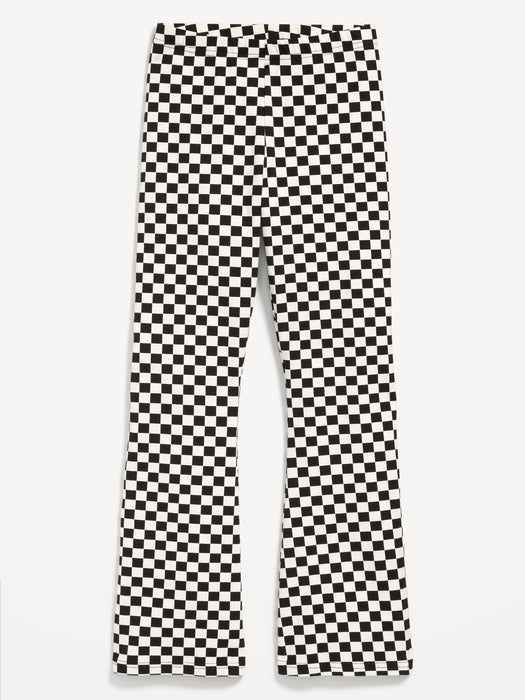 Full-Length Flared Leggings for Girls