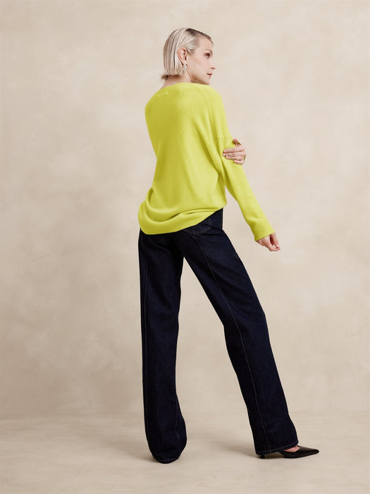 Lightweight Cashmere V-Neck Sweater