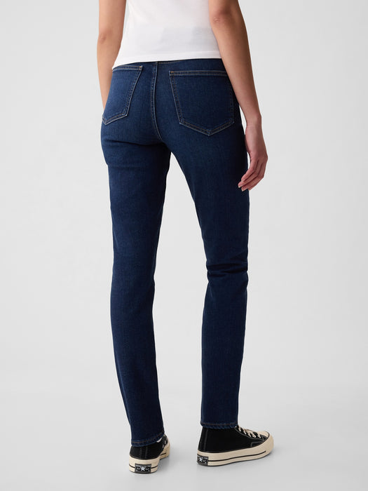 High-Rise Vintage Slim Jeans