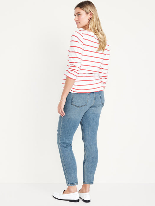 Maternity Full-Panel OG Straight Jeans
